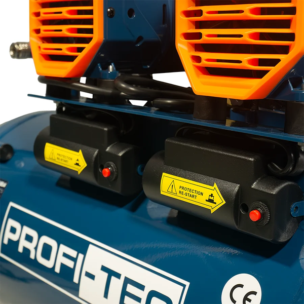 Компрессор безмасляный PROFI-TEC OFC-50.4 (50 л, 2,2 кВт, 475 л/мин) 007822 фото