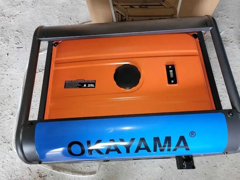 Генератор бензиновий OKAYAMA PT9500 (8.0-8.5кВт/електростартер) PT-9500 фото