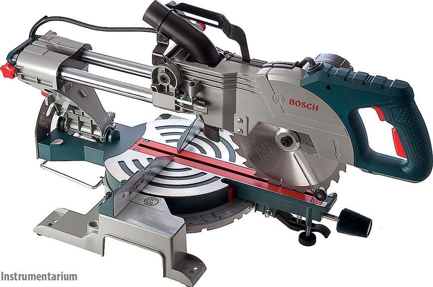Торцювальна пила Bosch Professional GCM 800 SJ : 1,4 кВт, 5500 об/хв. глибина/довжина різу 70/270 мм, диск 210-216 мм 0601B19000 фото