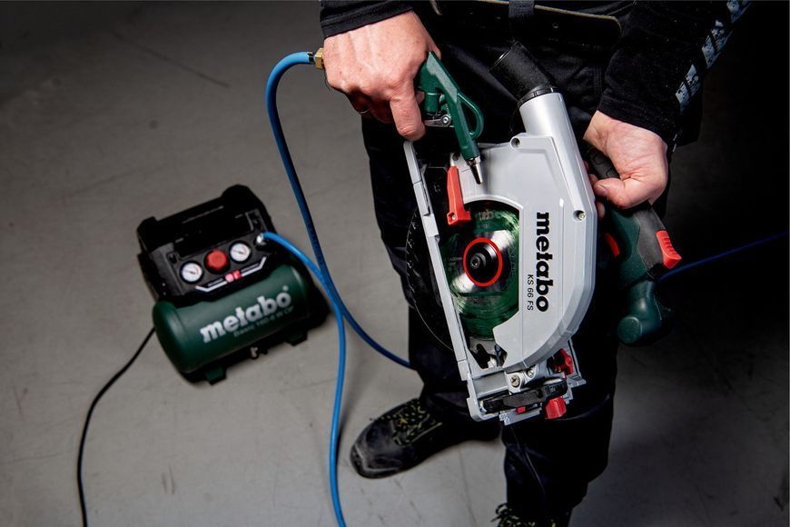 Компресор переносний Metabo Basic 160-6 W OF (601501000): 160 л/хв., 900Вт, 6 бар 601501000 фото