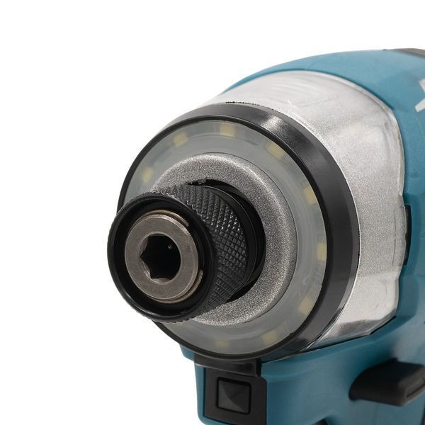 Аккумуляторный импульсный винтоверт PROFI-TEC PID1820BL POWERLine: с АКБ 2шт-20V 2Ah, набор бит 007224 фото