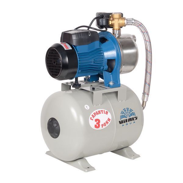 Побутова насосна станція струйна Vitals aqua AJS 1047-24de : 950 Вт, 47 л/хв гідрофор для дому і дачі FAY 123156 фото