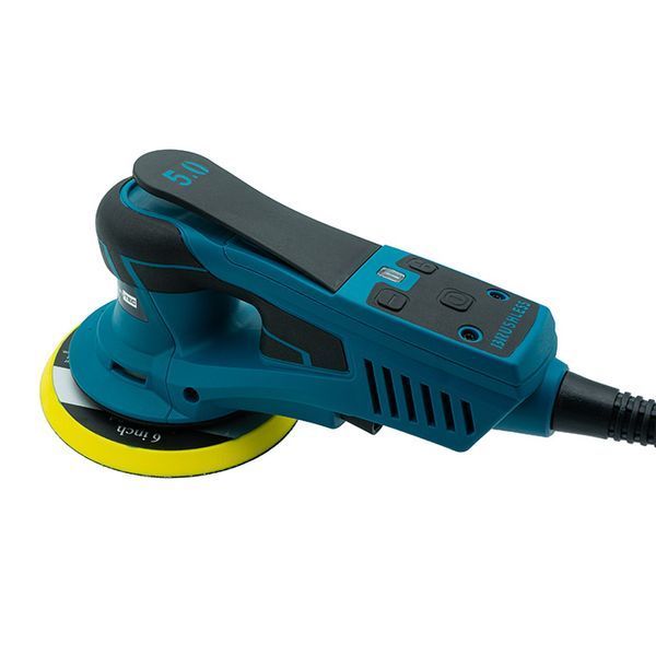 Эксцентриковая шлифмашина PROFI-TEC PEGM150-5 BRUSHLESS: 400 Вт, размер подошвы 150 мм FAY 005907 фото
