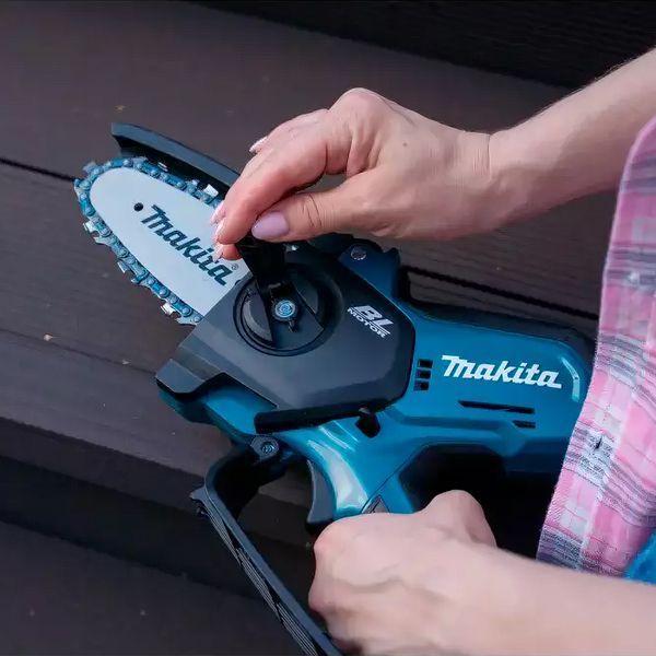 Пила ланцюгова акумуляторна MAKITA DUC101SF (1акум.18В 3Аг/зарядний/10см) DUC101SF фото