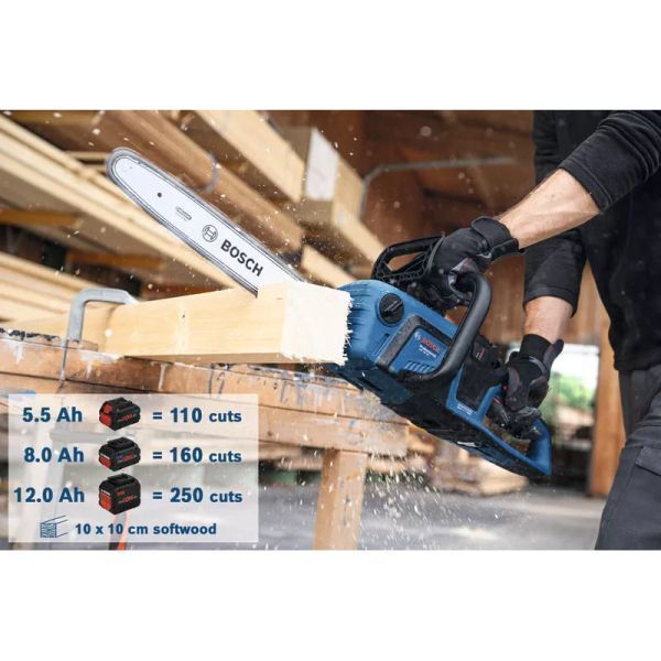 Пила цепная аккумуляторная BOSCH GKE 18V-40 (18В/каркас/40см) 06008D3000 фото