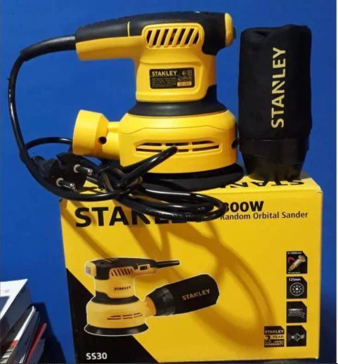 Шліфмашина ексцентрикова мережева STANLEY SS30, 300Вт, 125мм, 13000 об/хв. SS30 фото