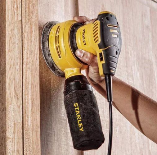 Шліфмашина ексцентрикова мережева STANLEY SS30, 300Вт, 125мм, 13000 об/хв. SS30 фото
