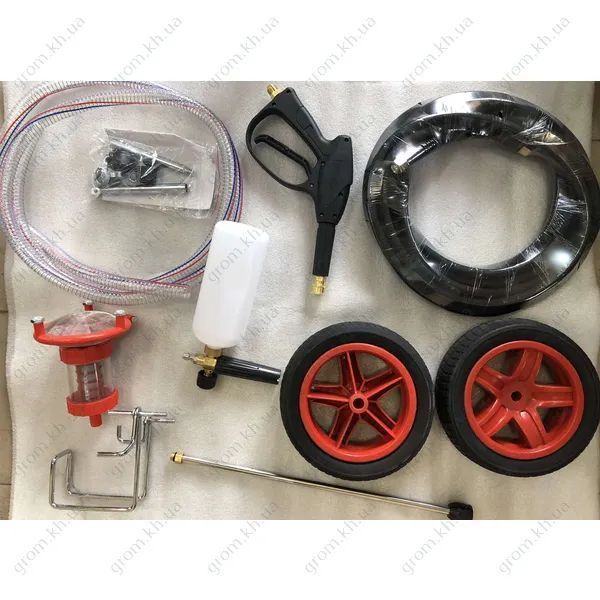 Потужна мийка високого тиску EDON HP1840T-2.4A : 2400 Вт, 230 бар, 840 л/год HP1840T-2.4A фото