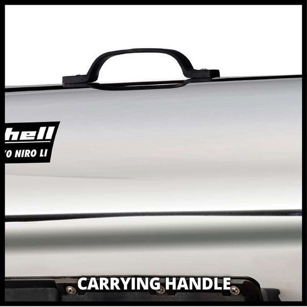 Мощный газовый обогреватель под аккумулятор Einhell GE-HG 18/370 Niro Li - Solo : без АКБ 2330805 2330805 фото