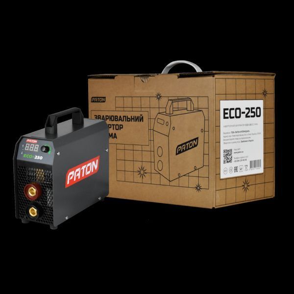 Сварочный инверторный аппарат PATON ECO-250 + кейс 1012025013 фото