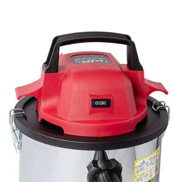 Аккумуляторный строительный пылесос WORCRAFT CAVC-S20Li-18L (13063) всасывание 8 кПа, 18л 13063 фото