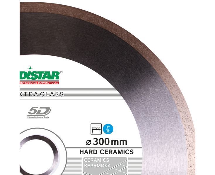 Диск алмазный отрезной Distar Hard ceramics 1A1R 300мм керамика, керамогранит, мрамор 11127048022 11127048022 фото