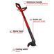 Аккумуляторный триммер Einhell GC-CT 18/2411 Li P-Solo (18В/каркас) 3411115 фото 2