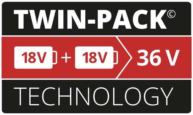 Акумулятор Einhell Power-X-Change Twinpack 2.5 Ah 18V (4511524) 4511524 фото