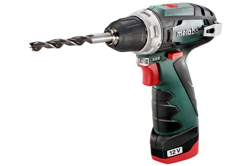 Мощная аккумуляторная дрель-шуруповерт Metabo PowerMaxx BS Basic LC 12 : 34 Нм, кейс (600984500) 600984500 фото