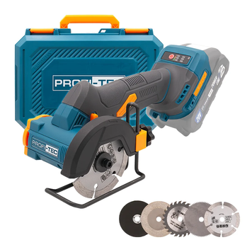 Аккумуляторная универсальная дисковая пила PROFI-TEC PWS390 UltraCore (каркас/диск 76мм) 007632 фото
