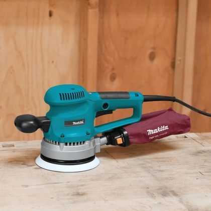 Ексцентрикова шліфмашина (орбітальна) Makita BO 6030 : 310 Вт, 150 мм платформа шліфувальна машина BO 6030 фото