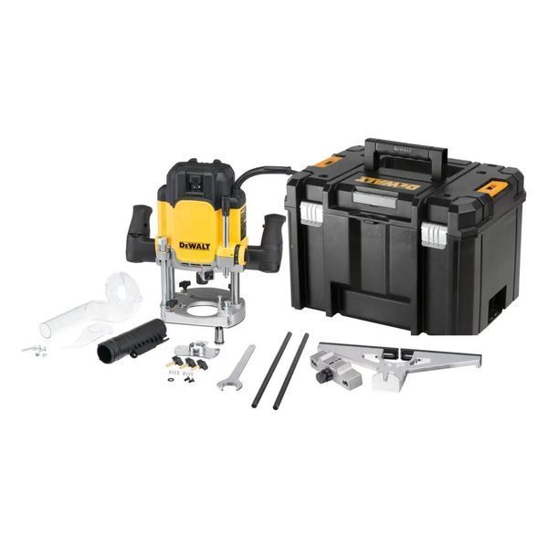 Профессиональный фрезер сетевой DeWALT DWE625KT : 2300Вт, цанга 8-12 (DWE625KT) DWE625KT фото