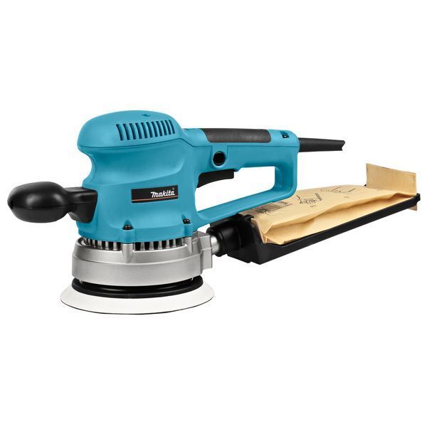 Ексцентрикова шліфмашина (орбітальна) Makita BO 6030 : 310 Вт, 150 мм платформа шліфувальна машина BO 6030 фото