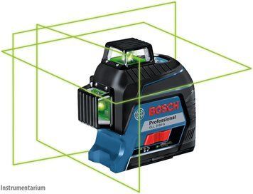 Профессиональный линейный лазерный нивелир Bosch Professional GLL 3-80 G: зеленый луч, 30м 0601063Y00 фото