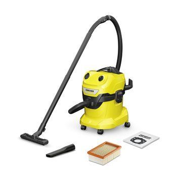 Профессиональный пылесос Karcher WD 4 V-20/5/22 : 1000 Вт, 20 л, для сухой и влажной уборки 1.628-209.0 фото