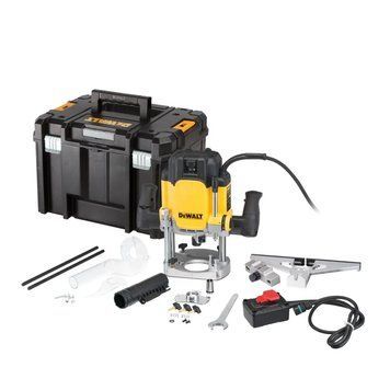 Профессиональный фрезер сетевой DeWALT DWE625KT : 2300Вт, цанга 8-12 (DWE625KT) DWE627KT фото