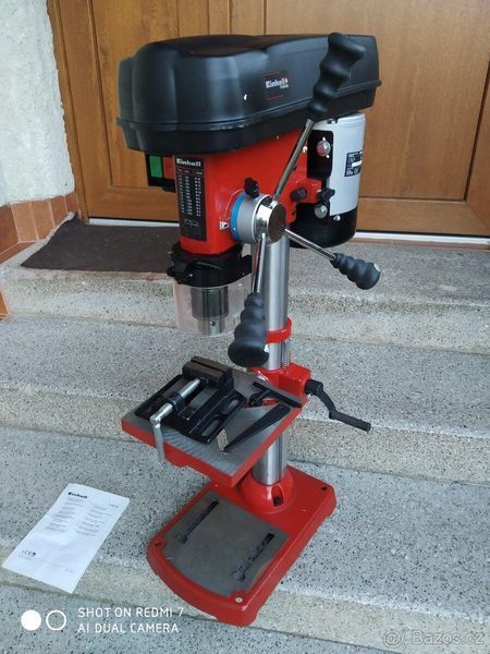 Сверлильный настольный станок по дереву Einhell TC-BD 630 : 630 Вт, 1.5-16мм сверло 32кг (4250595) 4250595 фото