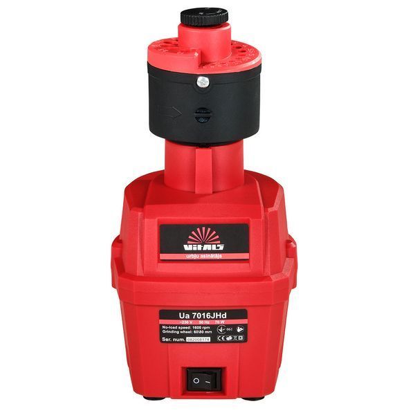 Станок для заточки свёрл 3-16 мм с 2-мя насадками Vitals Ua 7016JHd 56590 фото