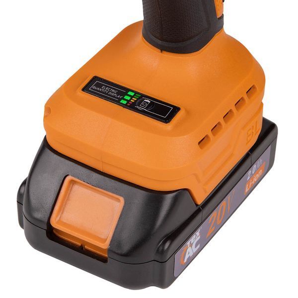 Качественный аккумуляторный шуруповерт TEX.AC TAOE-CD35 : 20V (акум 2.0 ампера и зарядное) TAOE-CD35 фото
