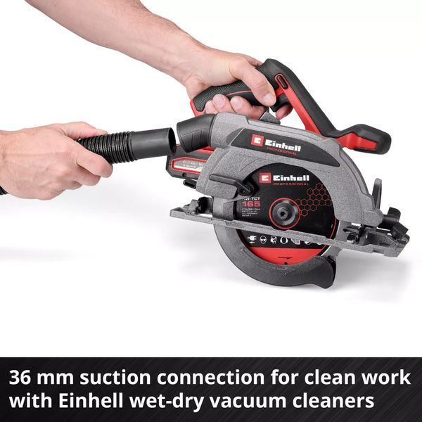 Пила циркулярная аккумуляторная Einhell TP-CS 18/165 Li BL (18В/каркас) 4331225 фото
