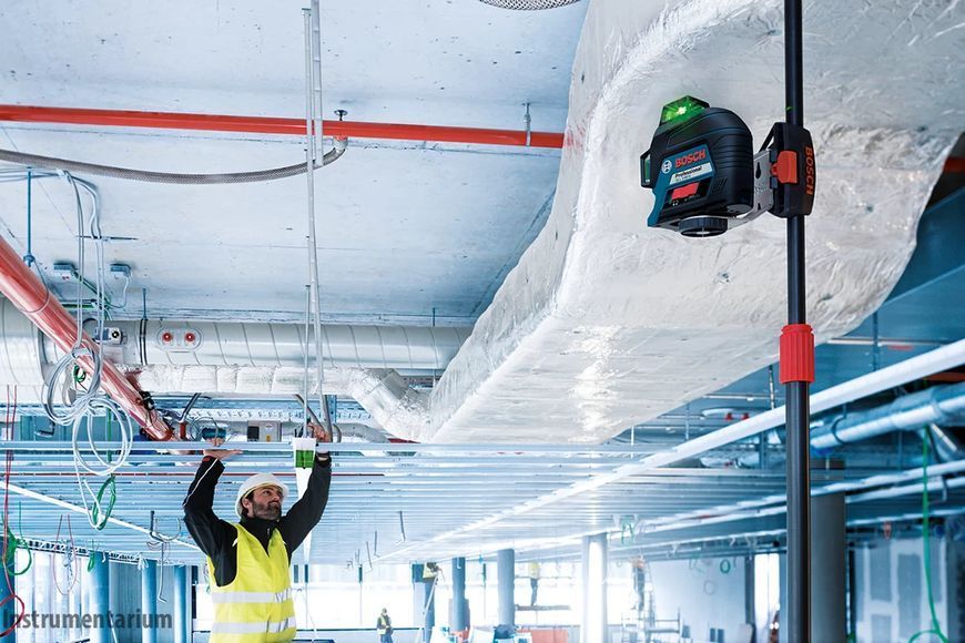 Профессиональный линейный лазерный нивелир Bosch Professional GLL 3-80 G: зеленый луч, 30м 0601063Y00 фото