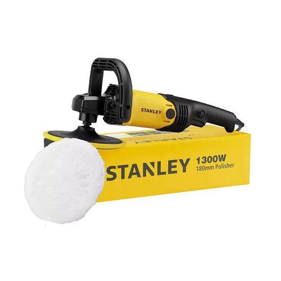 Полірувальна машина мережева STANLEY SP137, для авто, диски 180 мм SP137 фото