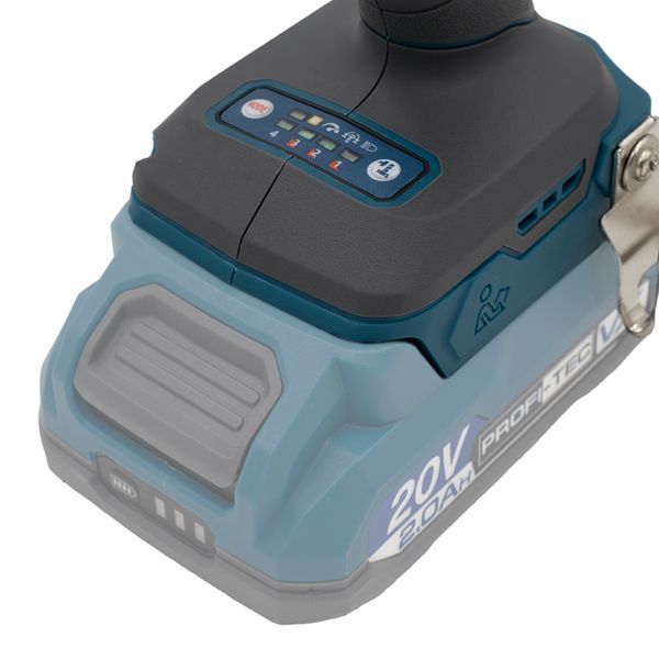 Шуруповерт аккумуляторный импульсный PROFI-TEC PPID2620 ​​007132 (2акум.20В 2Ач PT2020VX/зарядный/кейс/260Нм) 007132 фото