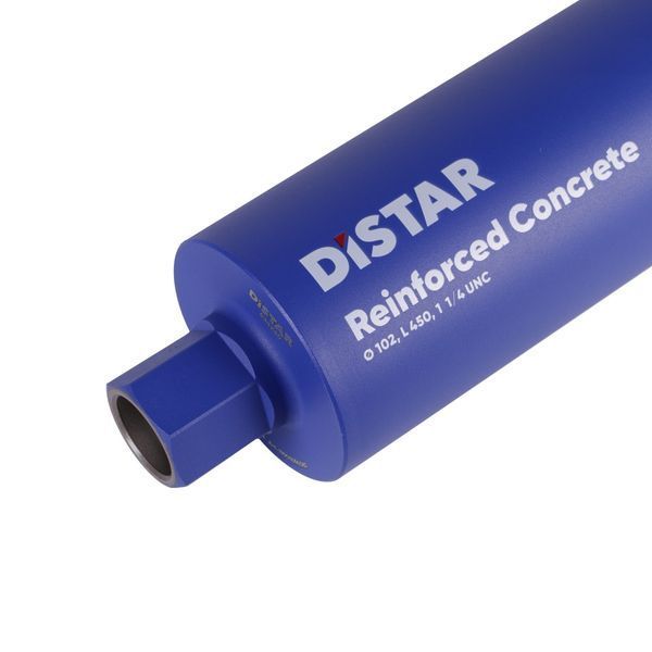 Коронка алмазная 102мм DISTAR DDS-W 102*450*1 1/4UNC (высокоармированный бетон) 17903094087 фото