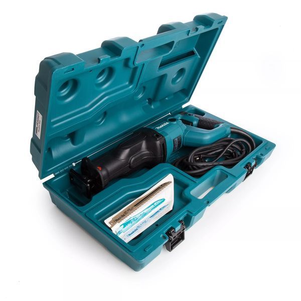 Професійна шабельна пила (ножівка) MAKITA JR3051TK : 1200Вт, число ходу 3.000хв-1, довжина ходу 30 мм JR3051TK фото
