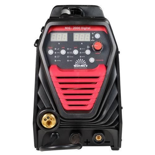 Зварювальний апарат інвертор Vitals Professional MIG 2000 Digital: MMA/MIG MAG FAY 116053 фото