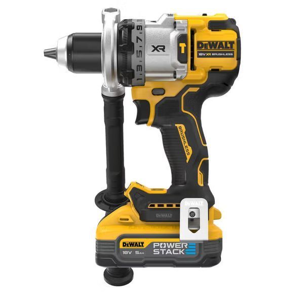 Шуруповерт аккумуляторный DEWALT DCD1007H2T (2акум.18В 5Ач/зарядный/кейс/169Нм) DCD1007H2T фото