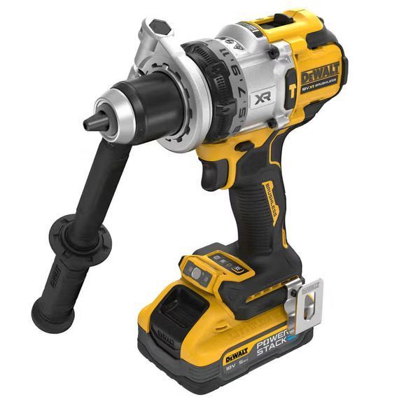 Шуруповерт аккумуляторный DEWALT DCD1007H2T (2акум.18В 5Ач/зарядный/кейс/169Нм) DCD1007H2T фото