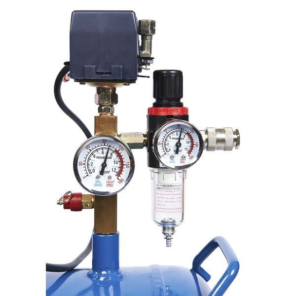Мощный компрессор воздушный безмасляный EnerSol ES-AC885-100-4OF: ресивера 100 л, 3.36 кВт, 8 бар, вес 46.5кг ES-AC885-100-4OF фото