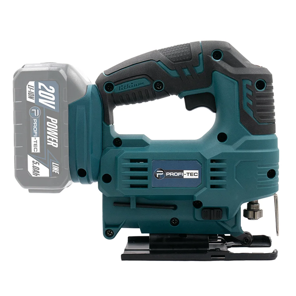 Аккумуляторный лобзик PROFI-TEC PGS2080BL POWERLine (Каркас/безщеточный) 005900 фото