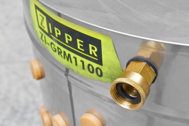 Машина Zipper ZI-GRM1100 для ощипывания перьев &mdash; 1100 Вт, барабанная &Oslash; 550 мм ZI-GRM1100 фото