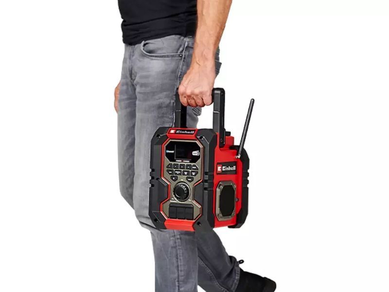 Гібридна радіостанція Einhell TE-CR 18 Li DAB+/FM/BT - Solo 3407995 фото