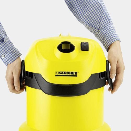 Профессиональный пылесос 12л, 180Watt, Karcher WD 2 (1.629-761.0) 16297610 фото
