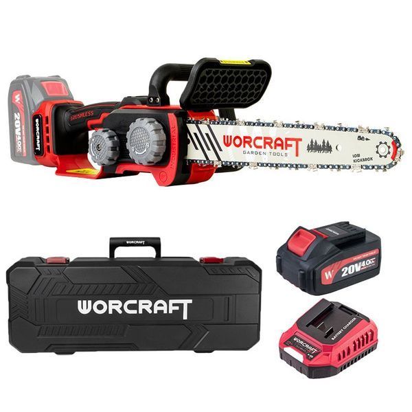 Аккумуляторная бесщеточная пила цепная WORCRAFT CGC-S20LiBDM (305 мм) 13320 фото