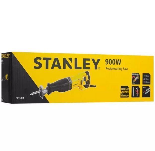 Шабельна пила (електроножовка) 900Вт Stanley SPT900 SPT900 фото