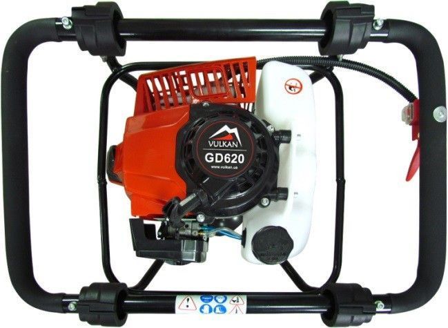 Бензиновый мотобур (бензобур) Vulkan GD620 с легким стартом 2-тактный 3,2 л.с. 81684 фото