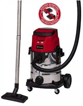 Профессиональный аккумуляторный промышленный пылесос Einhell TC-VC 36/25 Li S-Solo: без АКБ 18V 2347170 фото