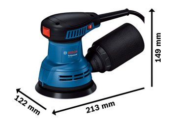 Професійна ексцентрикова шліфувальна машина Bosch GEX 125 (06013A8020) 06013A8020 фото