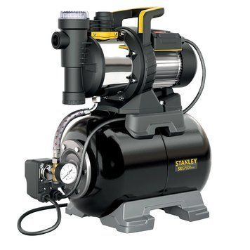 Бытовая насосная станция STANLEY SXGP900XFBE : 0.9 кВт., 3300 л/час, гидрофор для дома и дачи SXGP900XFBE фото