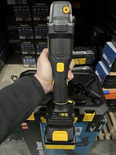 Угловая бесщеточная шлифмашина ZEGOR AGPP-21BL-125 (акум 21V 4.0Ah 1шт и зарядка) AGPP-21BL-125 фото